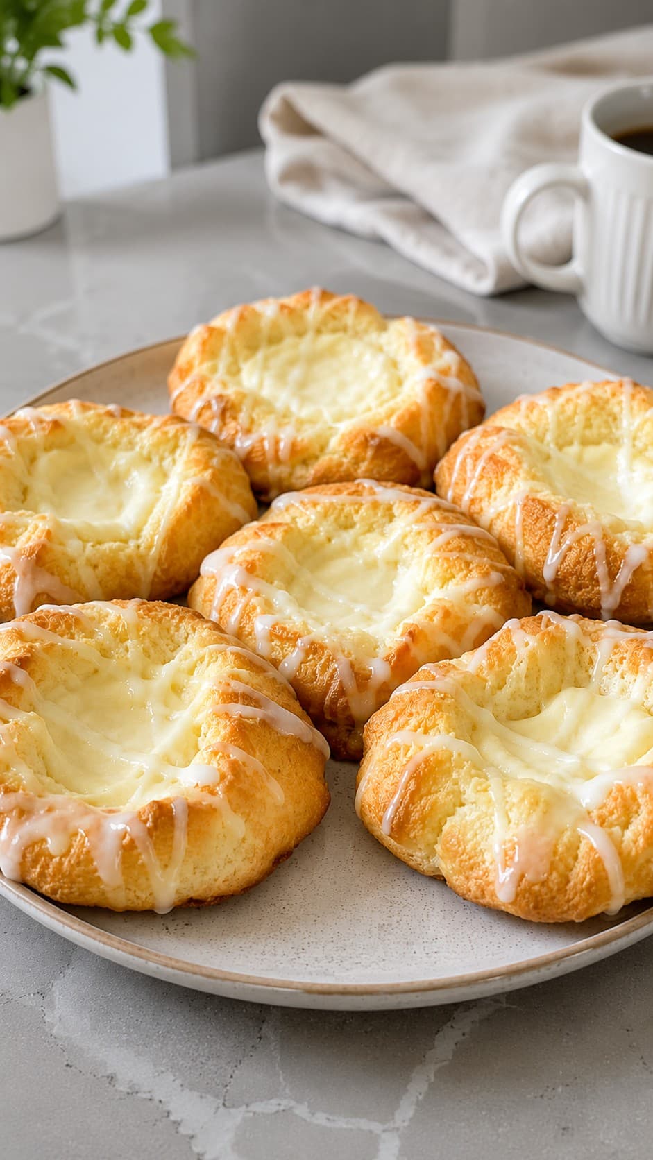 Keto Danish de Cheesecake