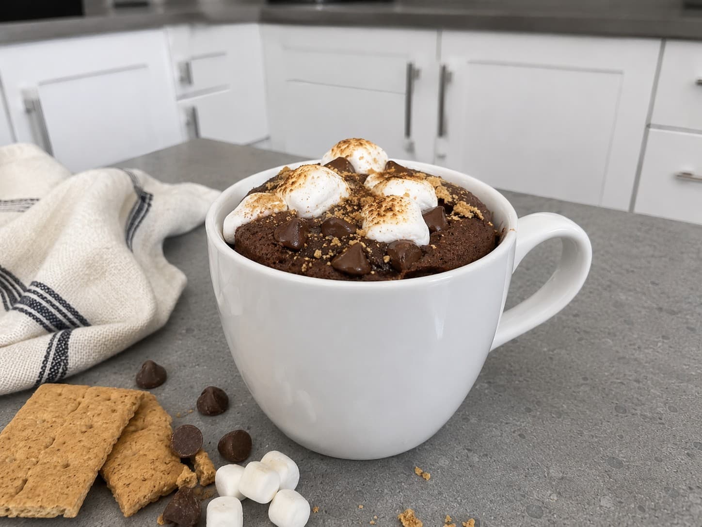 Mug Cake S'mores