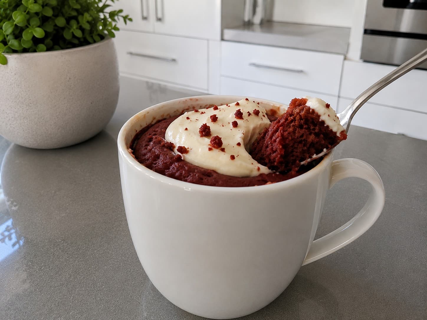 Mug Cake Red Velvet
